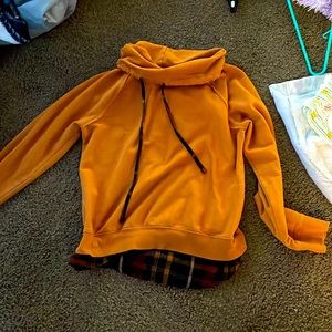 Fall colored turtleneck sweater